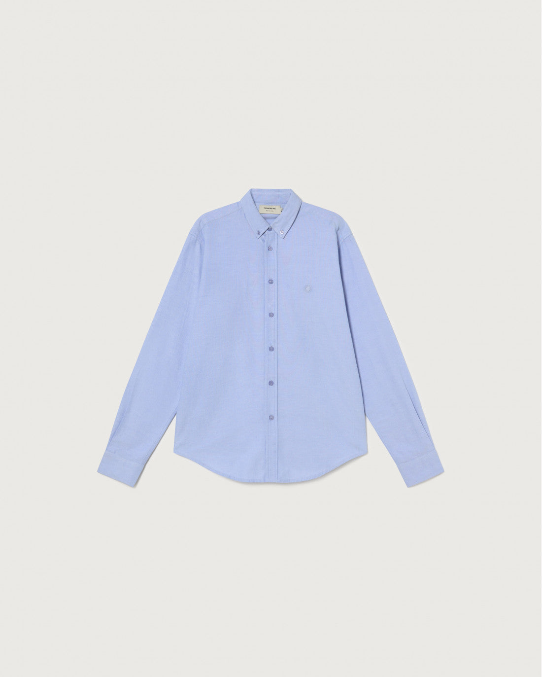 Chemise classique en coton bio | bleu "sol light blue ant shirt"