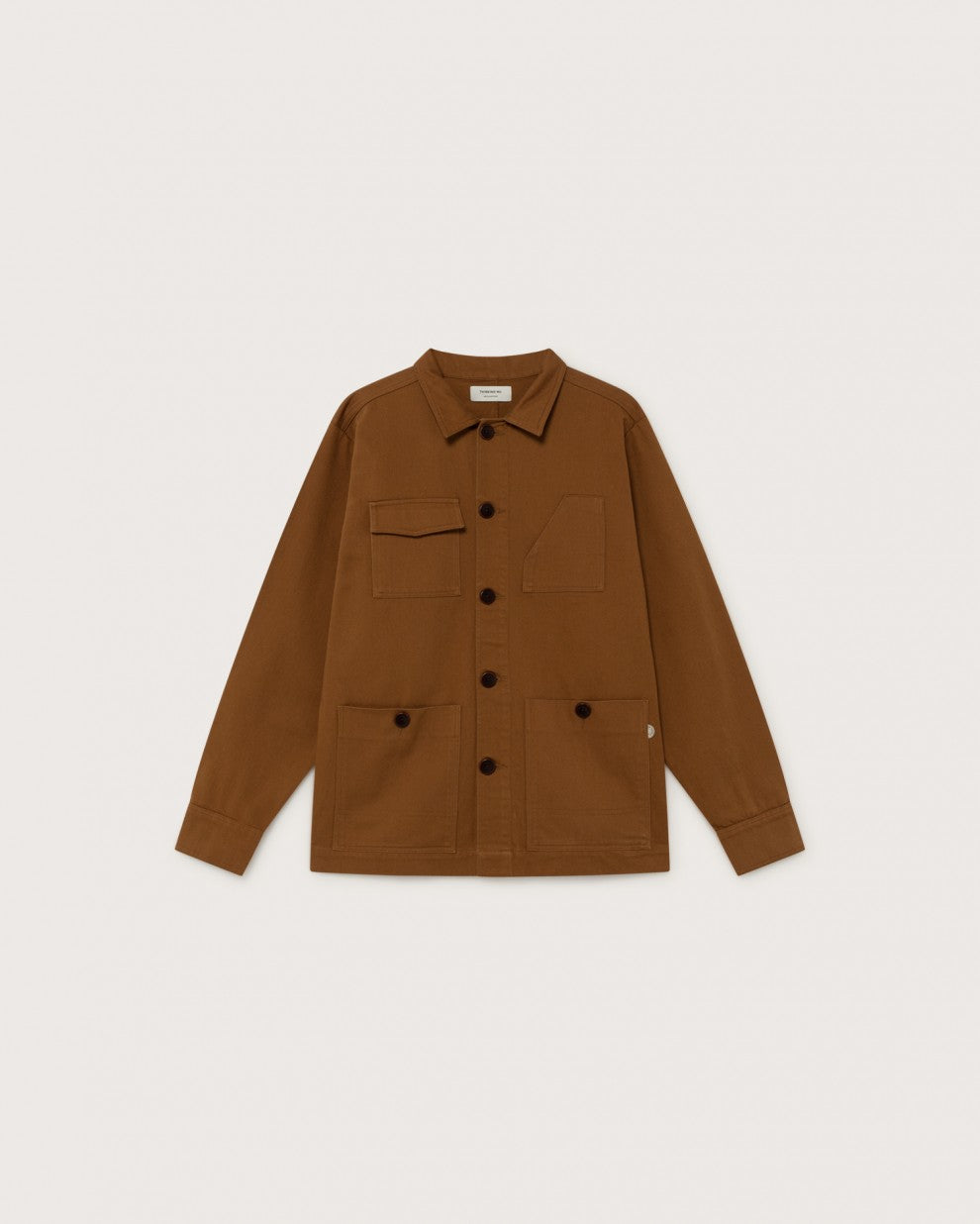 Veste camel en coton bio - James