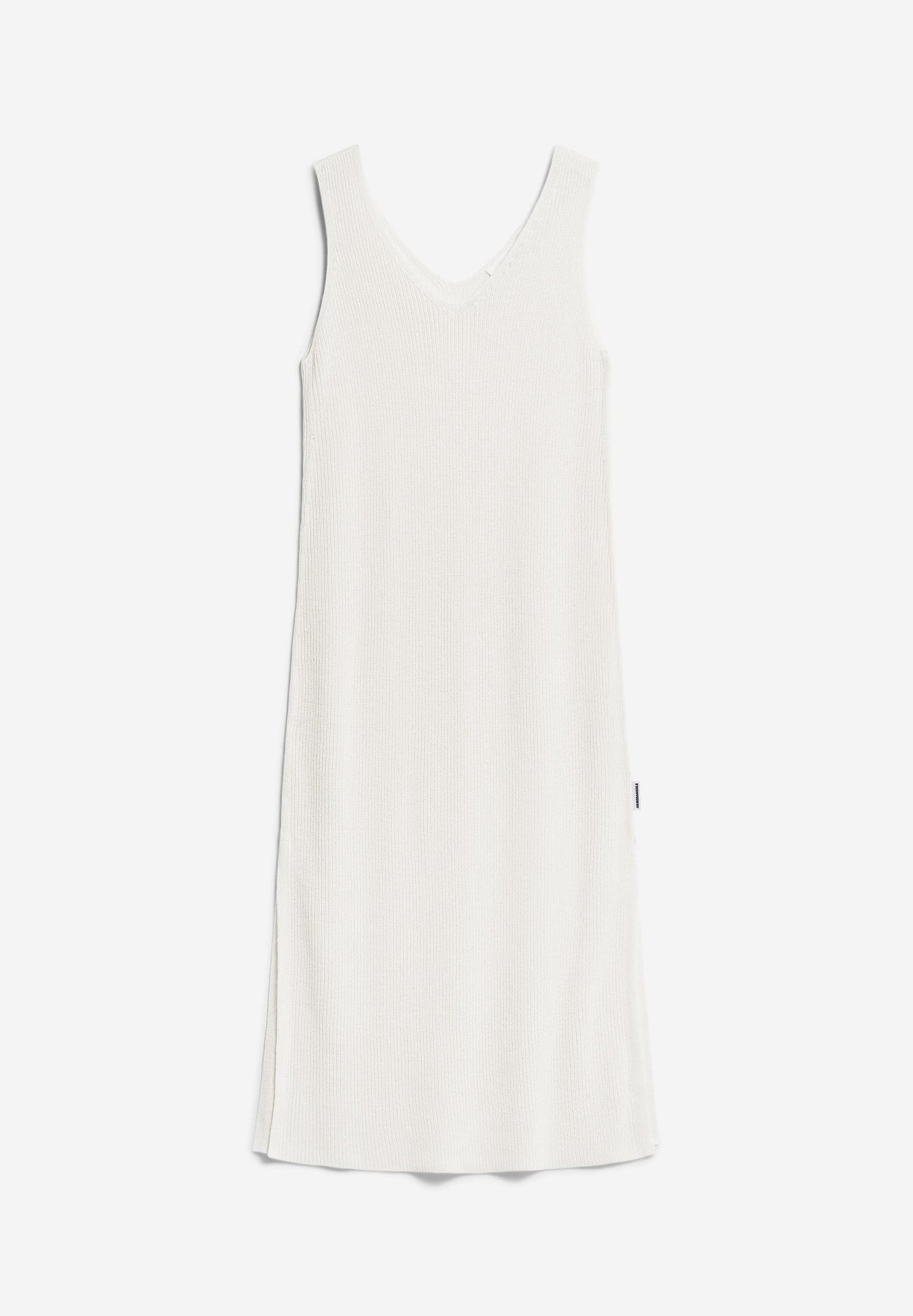 Robe longue en matières recyclées | Écru "caroliniaa lino off white"