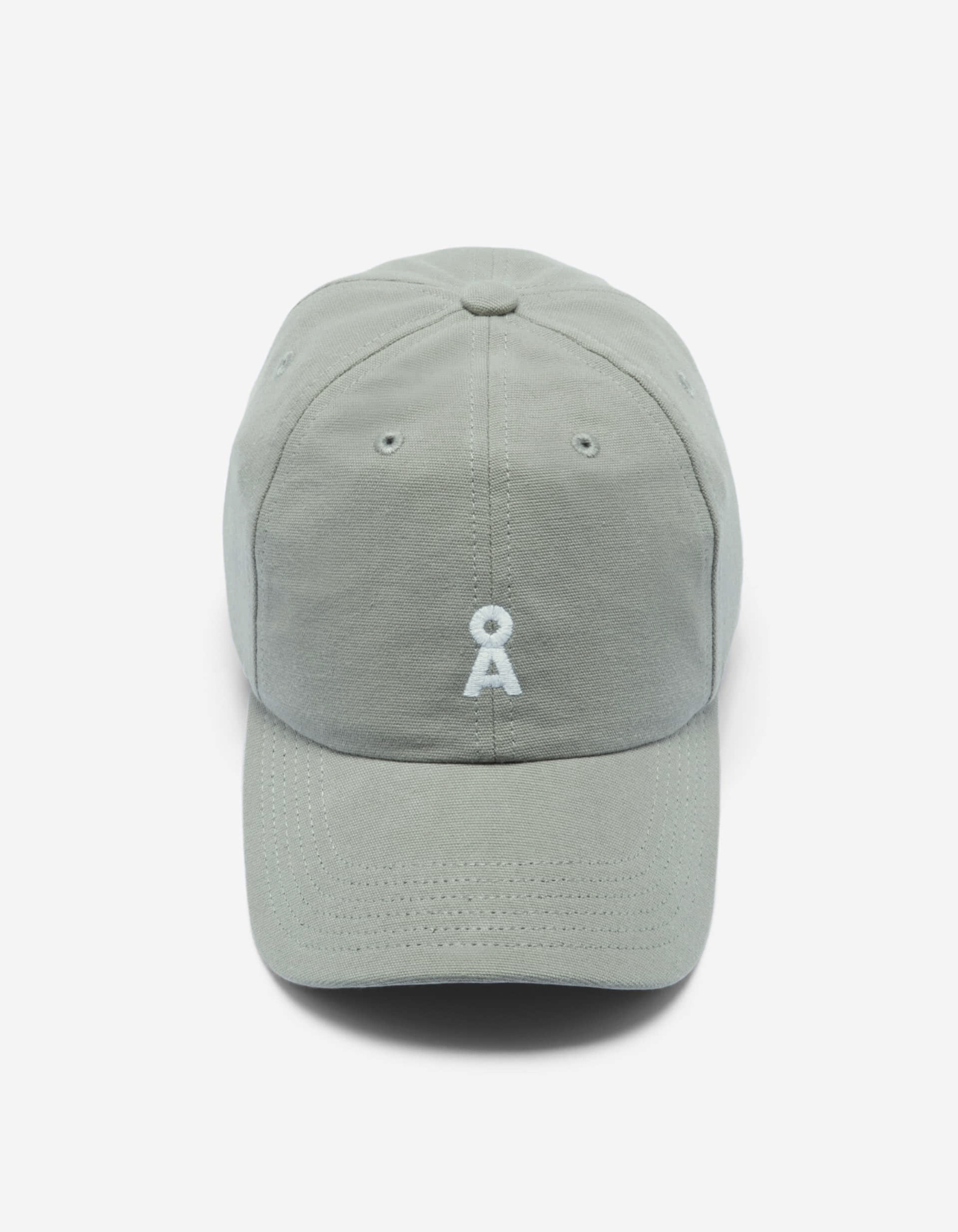 Casquette en coton bio | Gris sauge "yenaas bold cool sage"