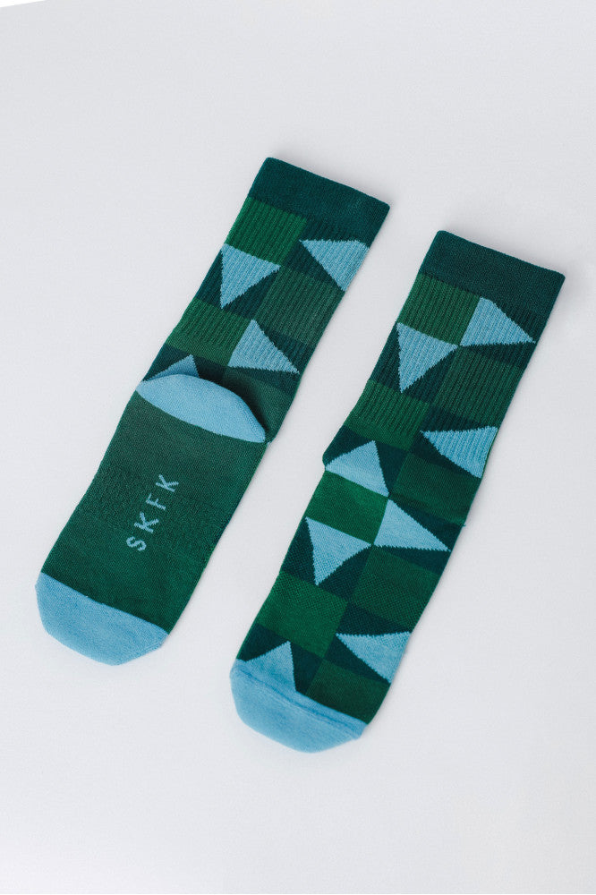 Chaussettes en coton bio | multicolore "calcetines epel geo"
