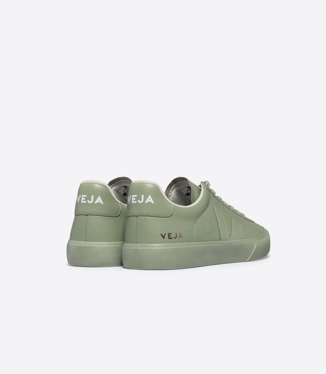Baskets en cuir sans chrome | vert "campo chromefree leather full clay"