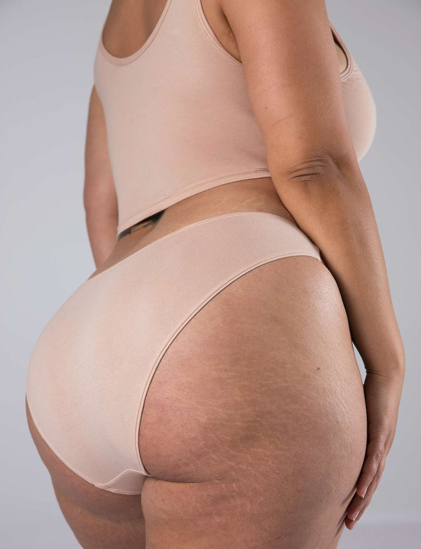 Culotte en coton bio | beige "anna nude sable"