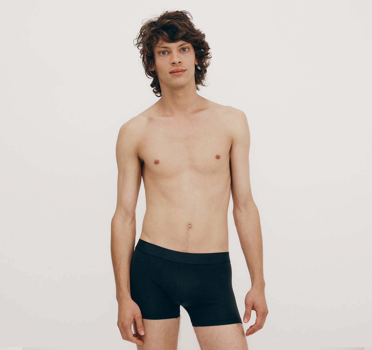 Pack 3 boxers en tencel | multicolore "soft touch boxers 3 pack black/misty blue/brick"