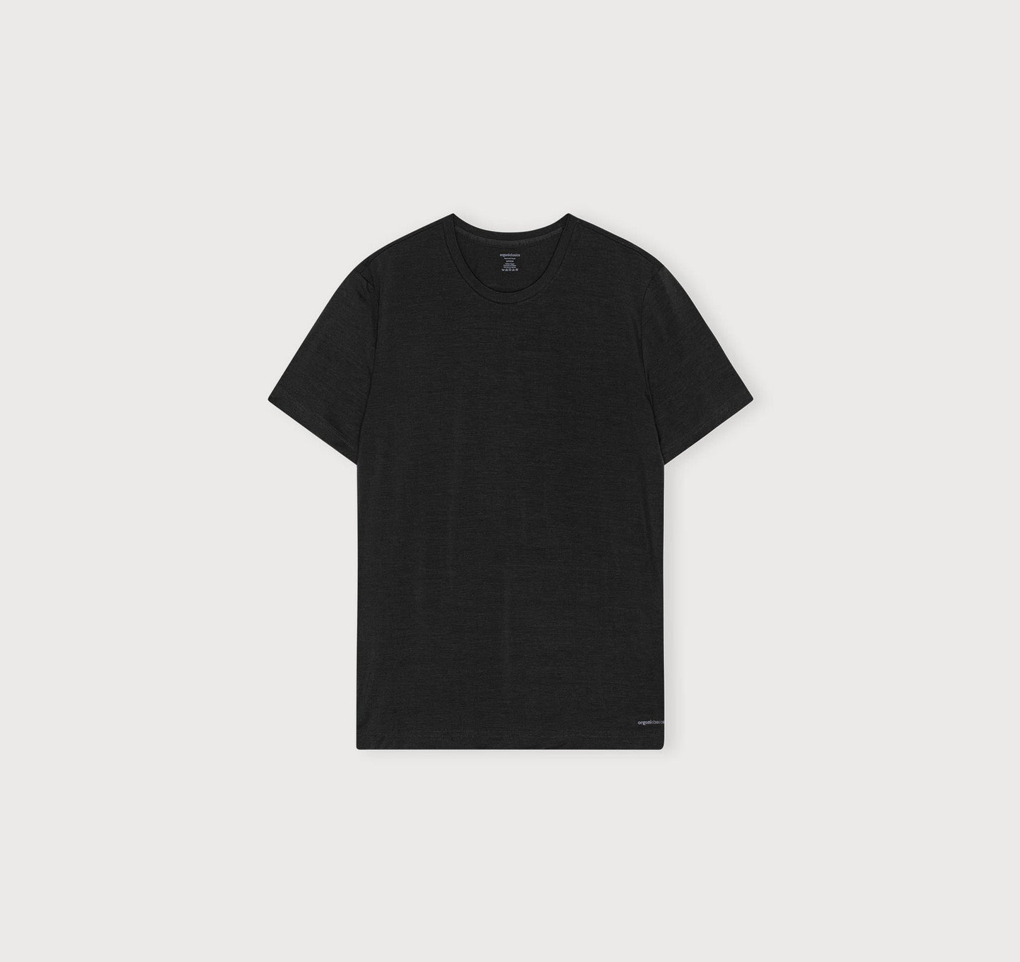 T-shirt en tencel | Noir "soft touch tee black"