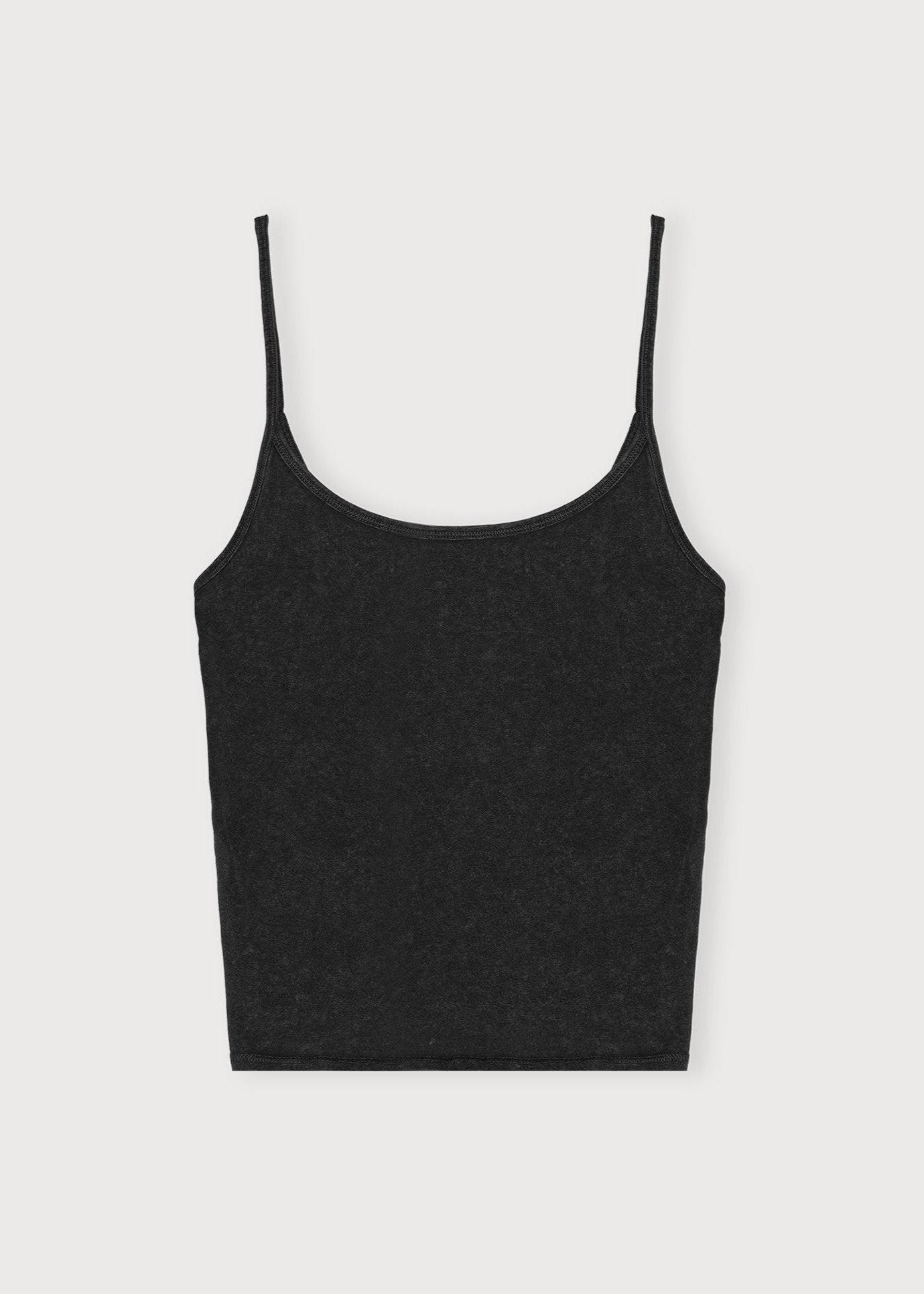 Débardeur en coton bio | noir "core singlet black"