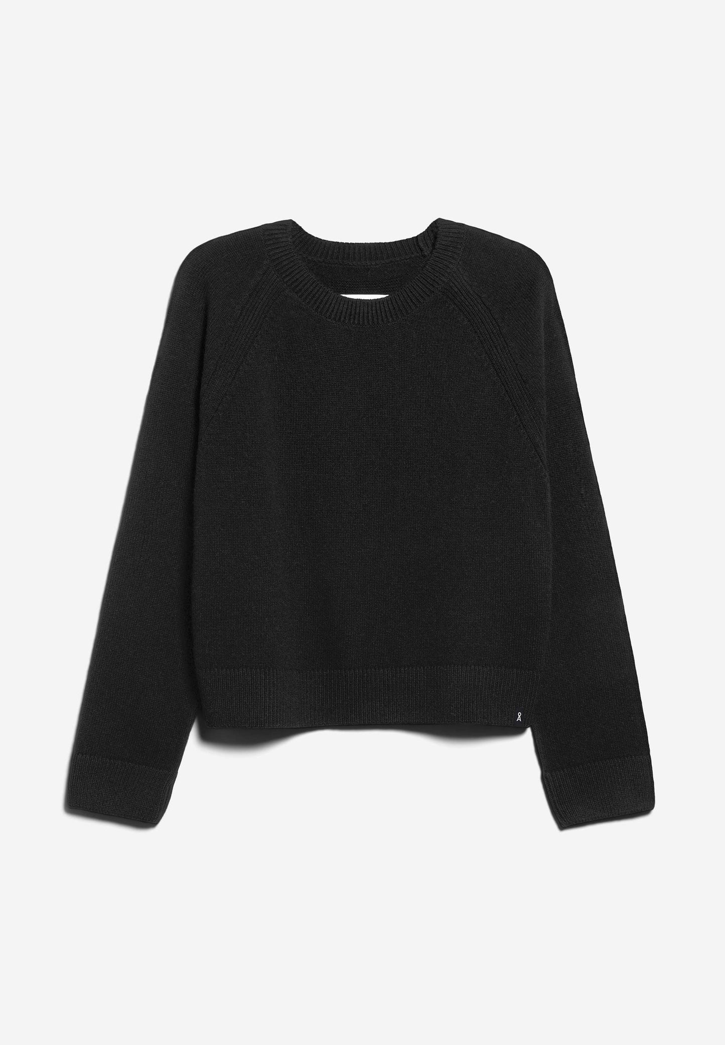 Pull en laine bio et recyclée | Noir "diliriaa reglana black"