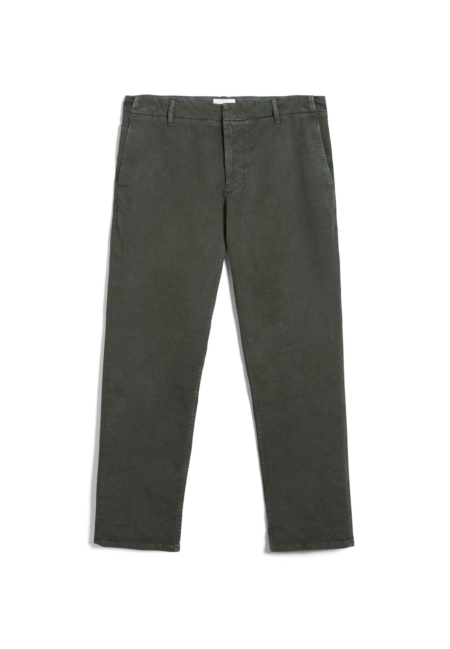 Pantalon droit vert forêt en coton bio - Elvaar Earthcolors natural forest