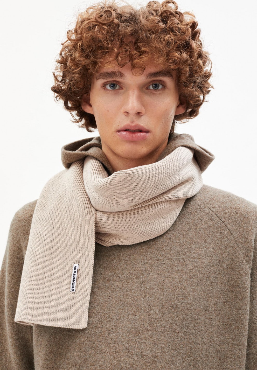 Echarpe beige - faabero soft light desert