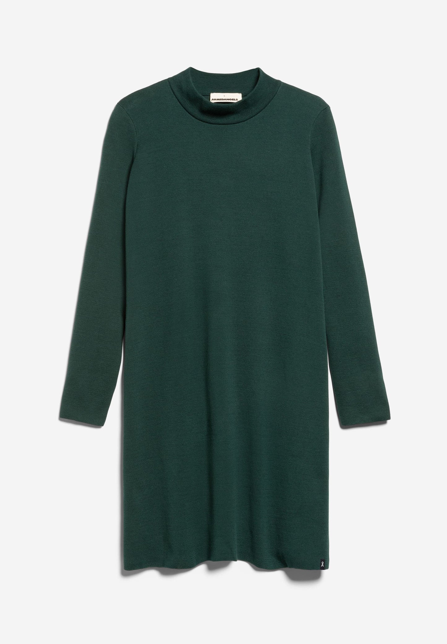 Robe pull en coton bio | Vert foncé "friadaa teal stone"