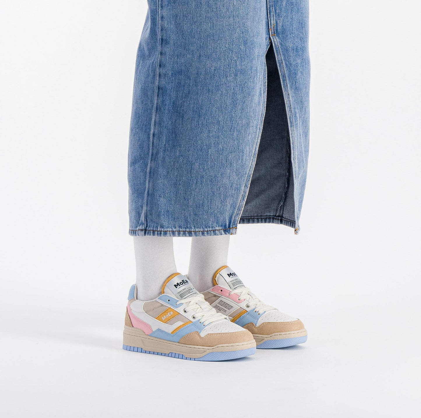Baskets vegan en matières végétales | Couleurs pastel "gen 2 pastel drop"