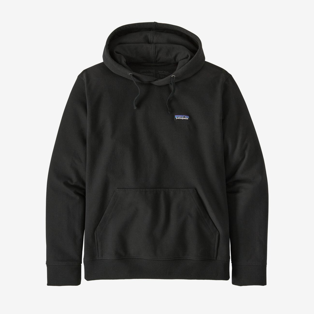 Sweat à capuche noir en recyclé - P6 Label uprisal hoody