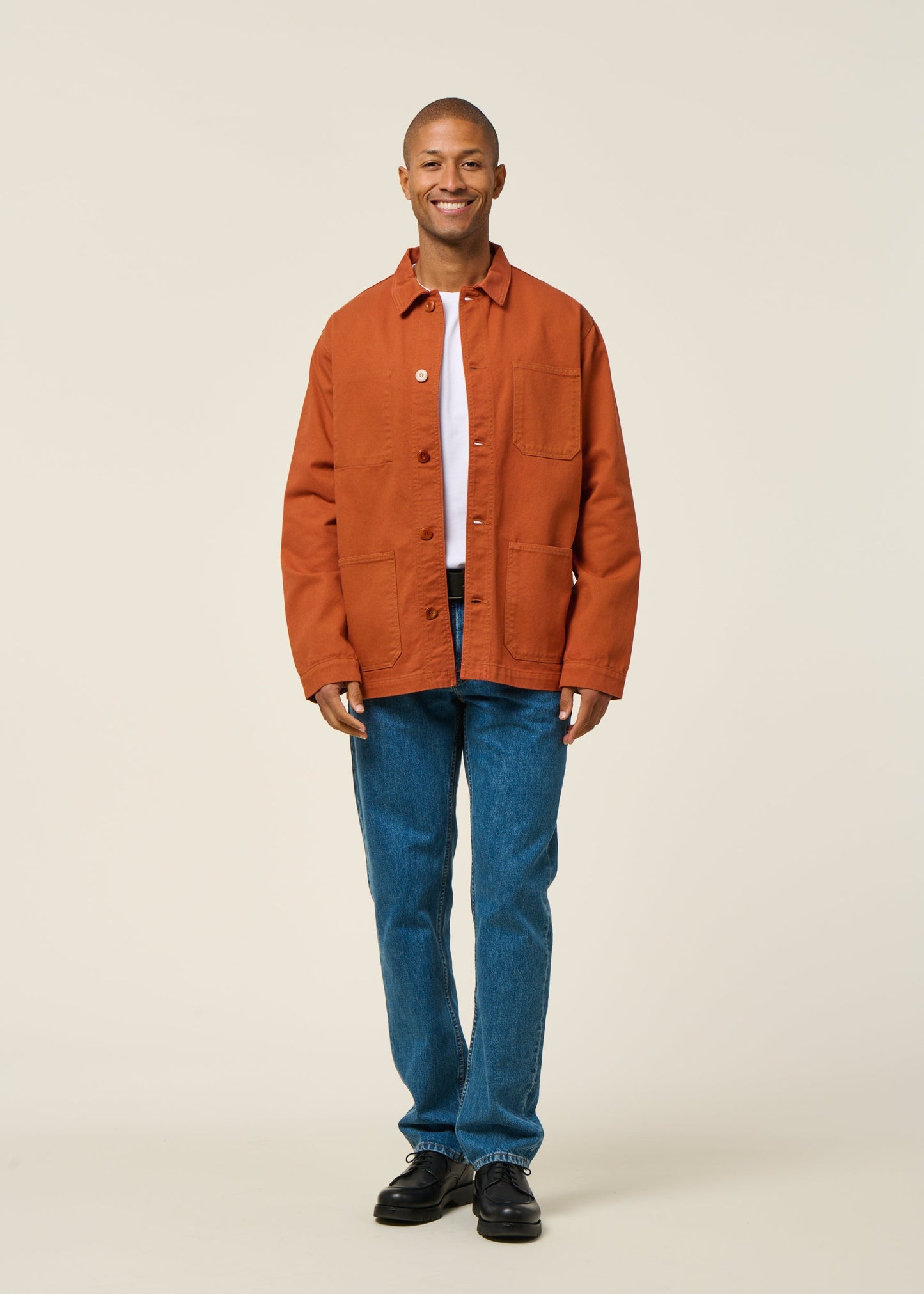 Veste en coton bio | orange "canyon sergi jacket"