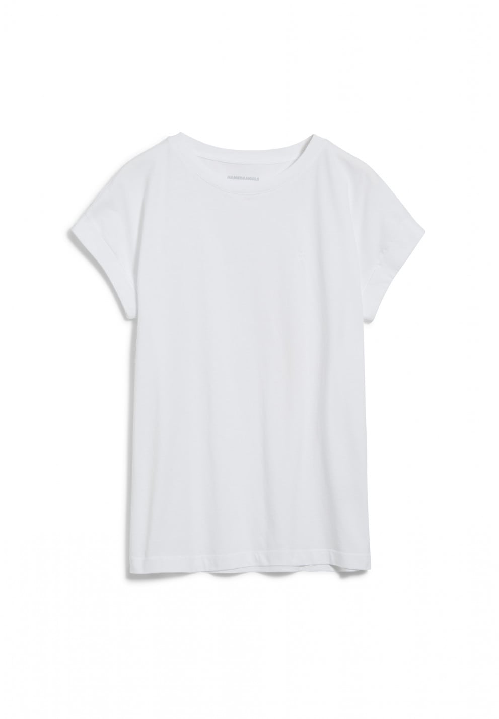 T-shirt en coton bio | blanc "idaara white"