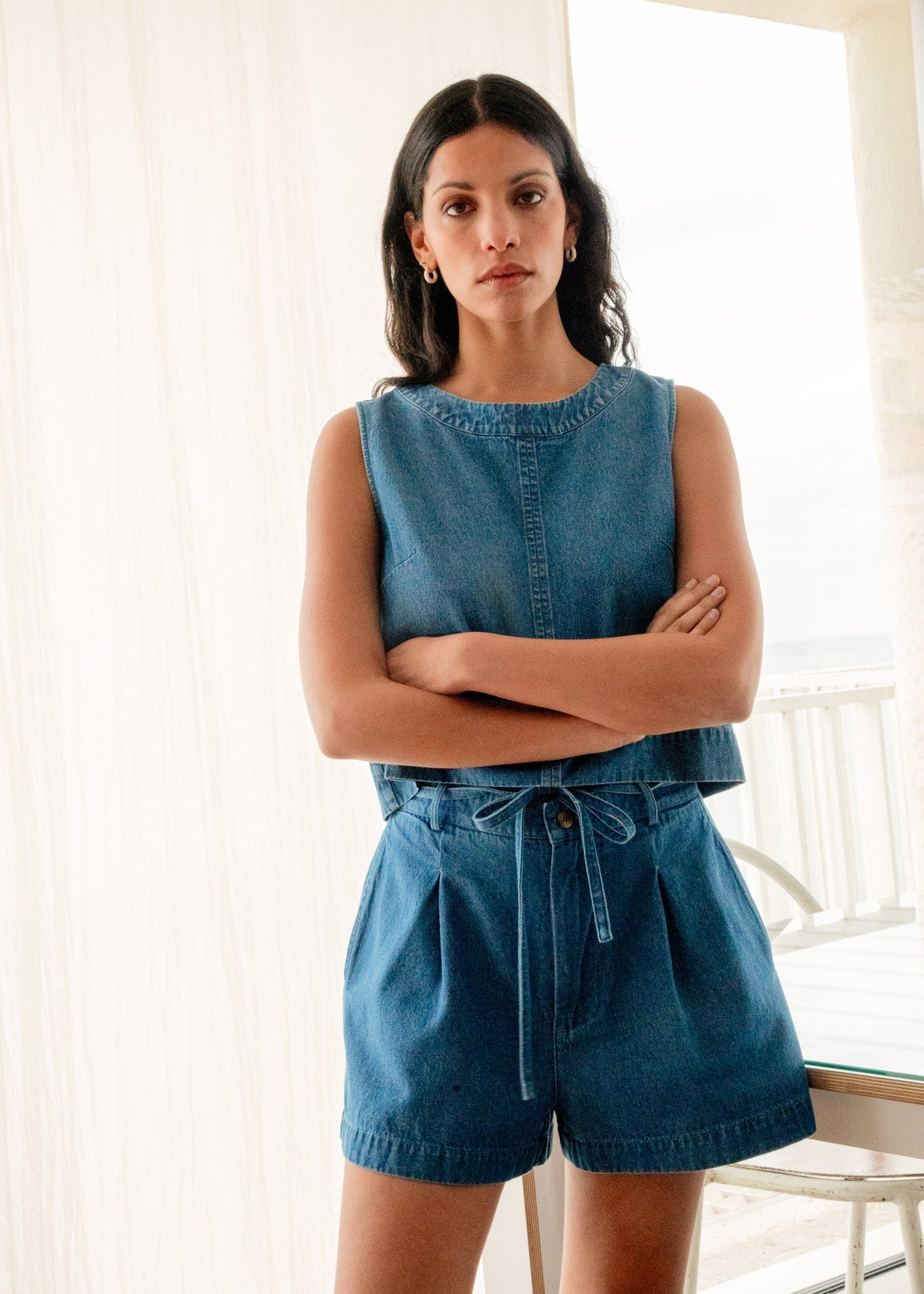 Short Barbara denim