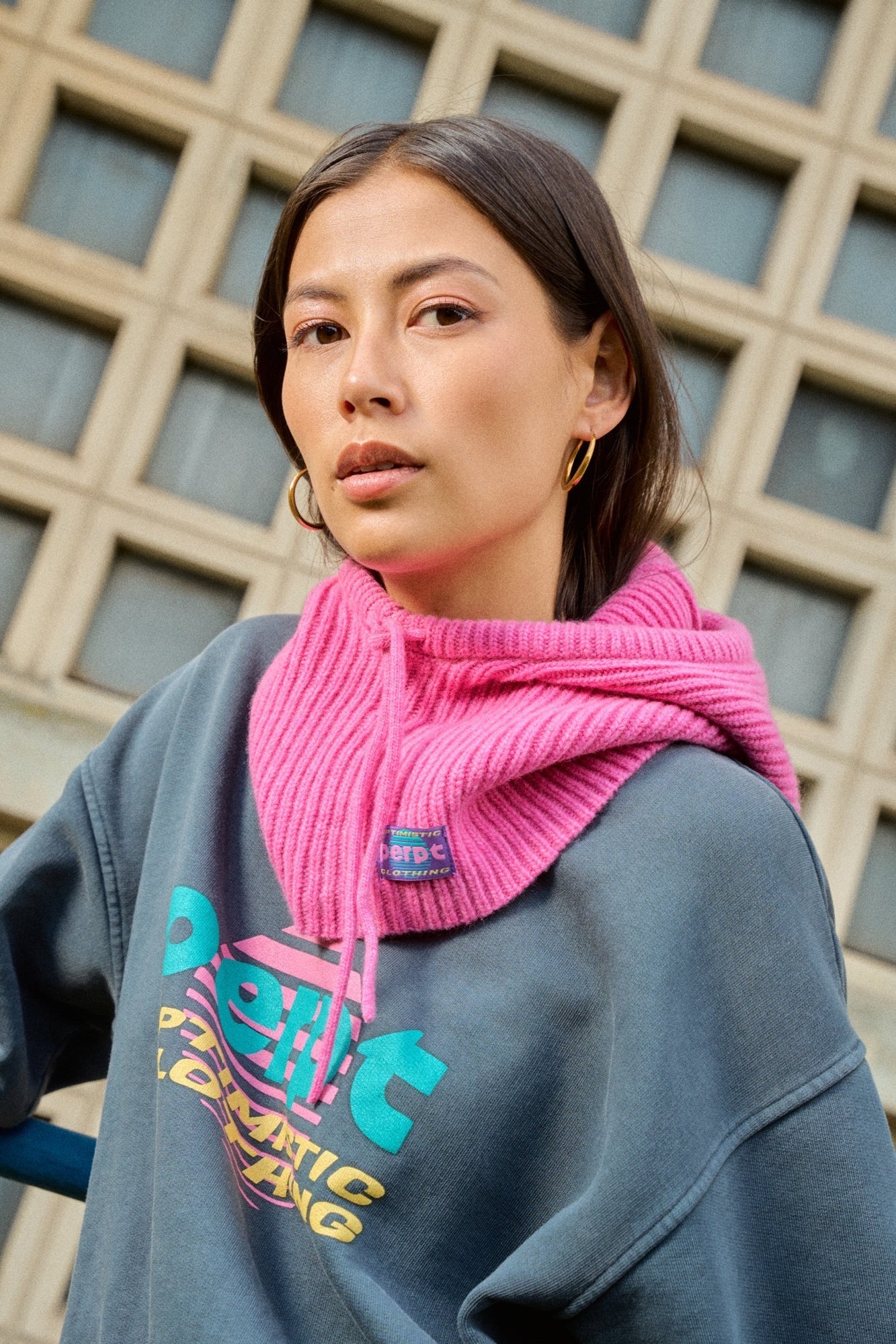 Sweat en coton bio | anthracite "donna"