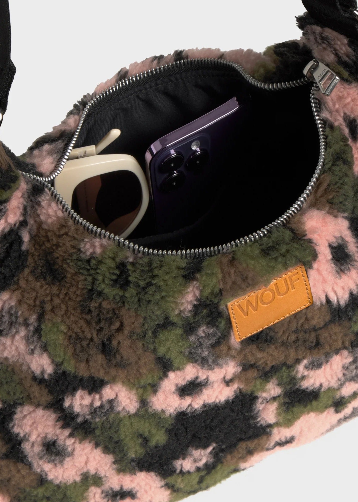 Sac épaule en matières recyclées | multicolor "margot hobo bag - margot"