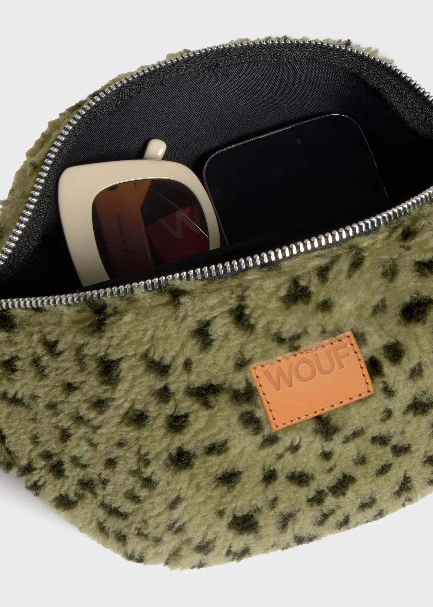 Sac banane matières recyclées | vert "olivia waistbag - olivia"