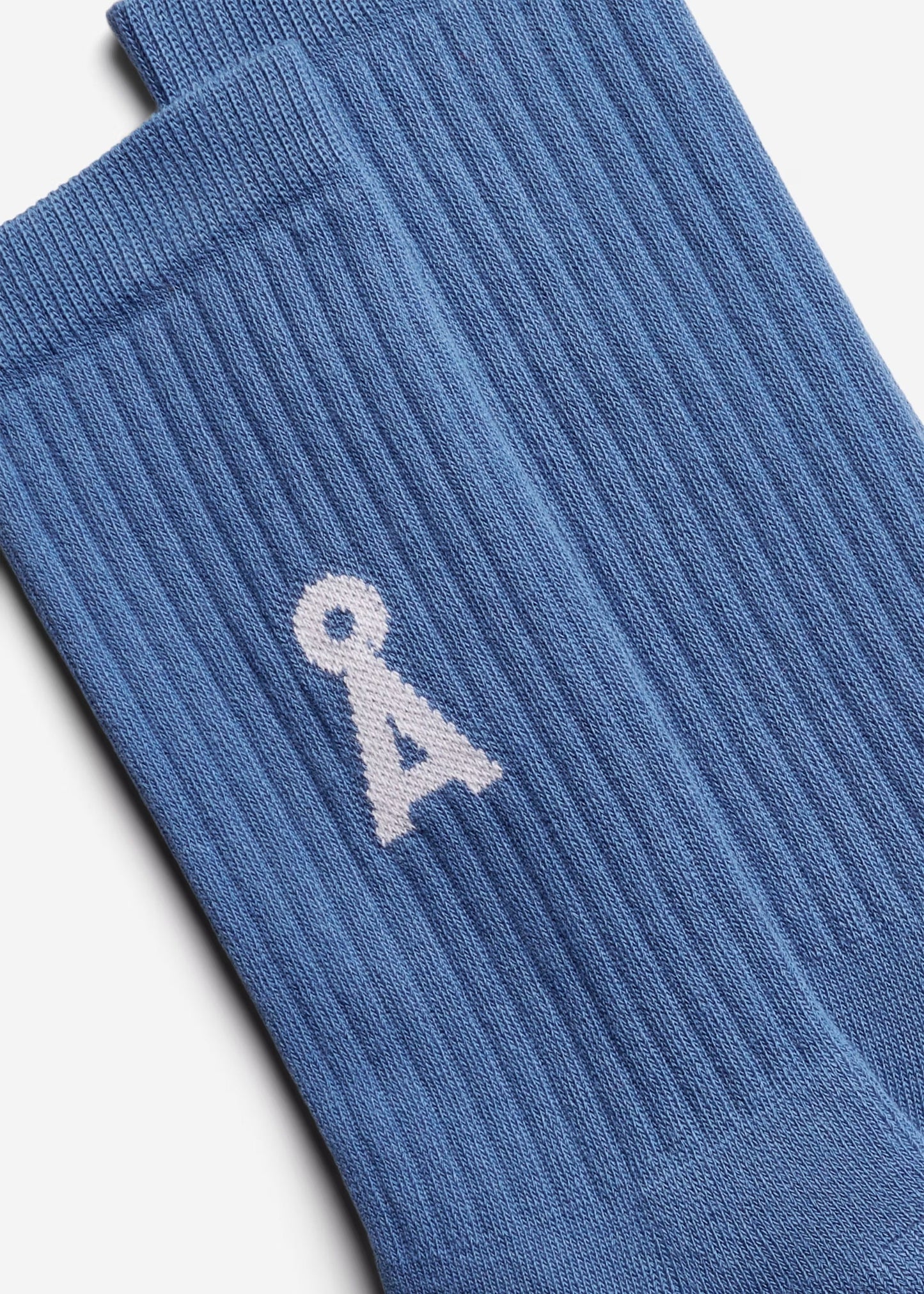 Chaussettes en coton biologique | bleu "saamus bold - dark morning"