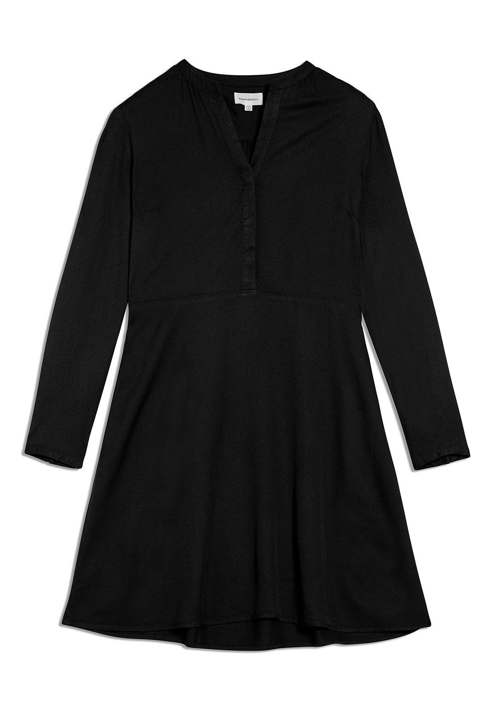 Robe patineuse noire en lenzing - Inaari