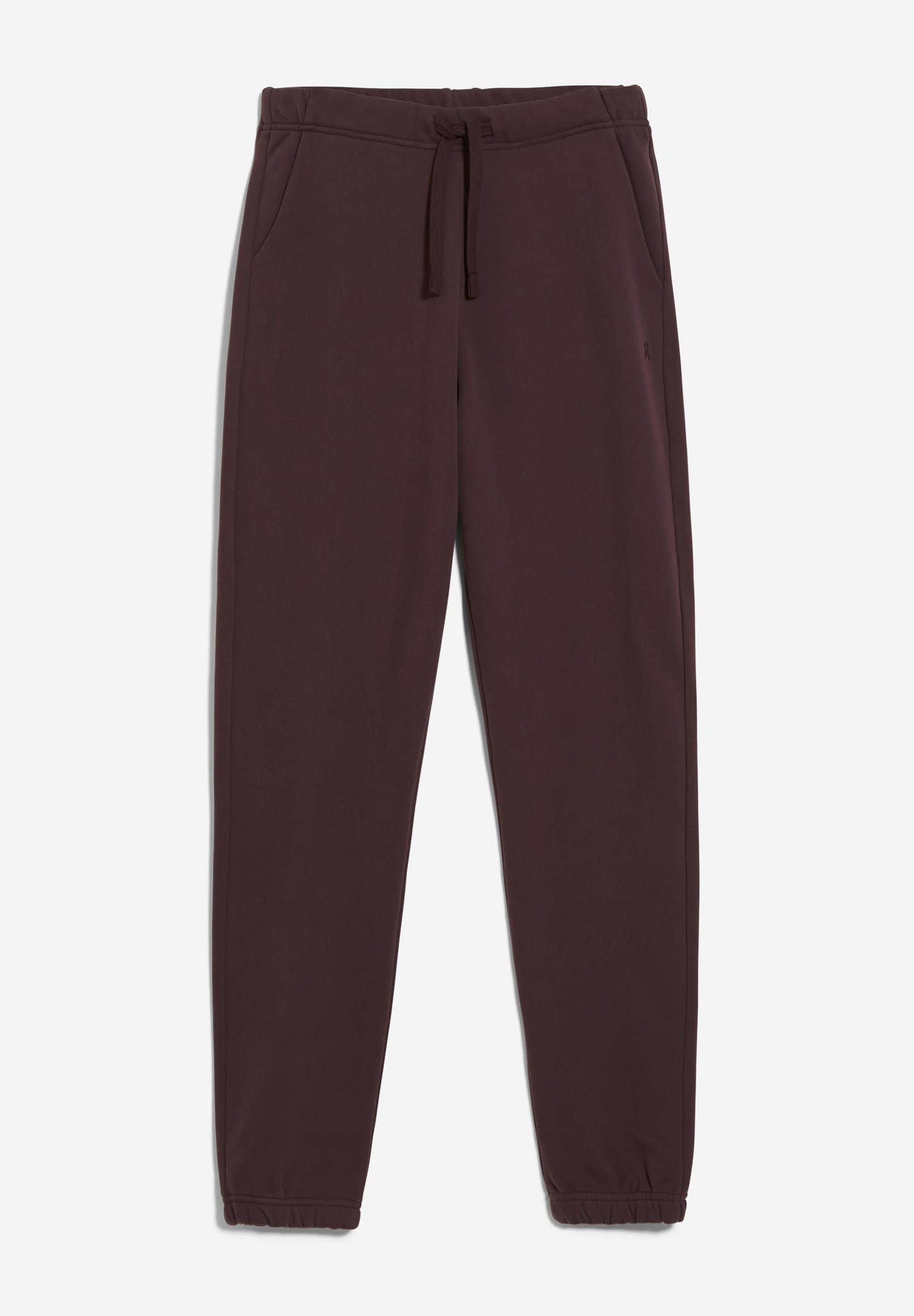 Pantalon de jogging violet foncé en coton bio - ivaa fudge