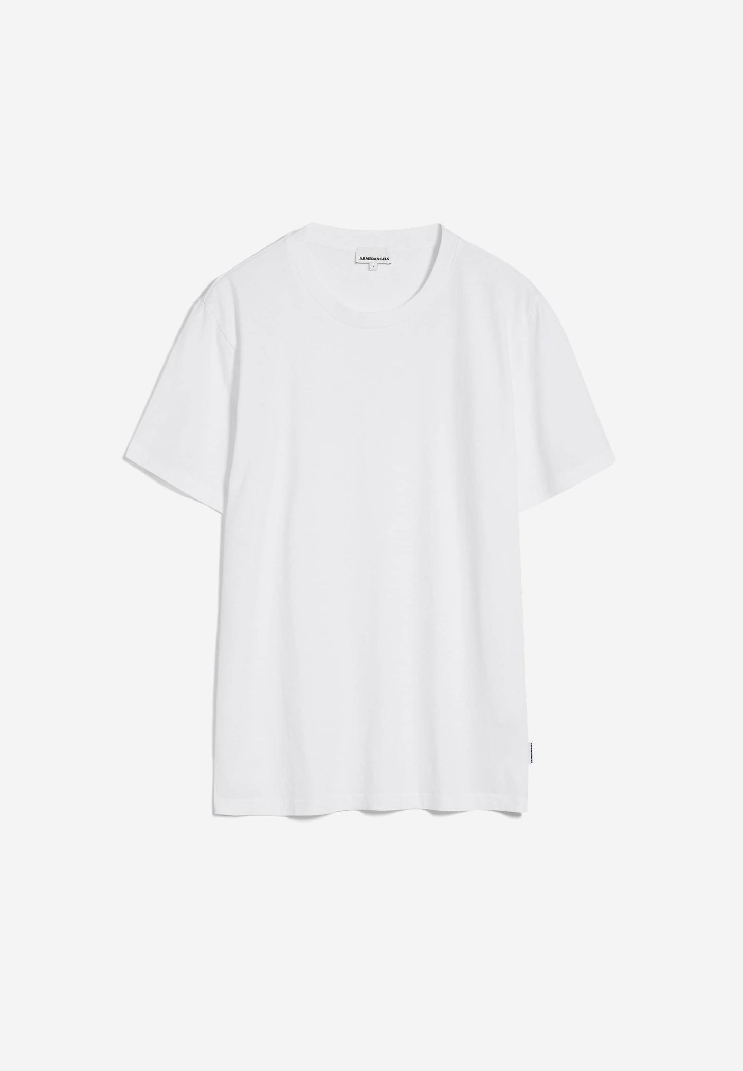 T-shirt en coton bio | blanc "jaames white"