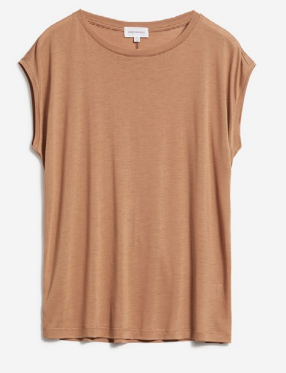 T-shirt camel en tencel - Jilaa