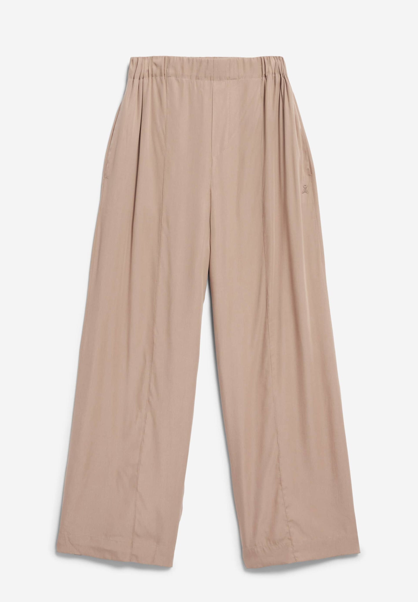 Pantalon ample en tencel et ecovero | Marron "jonvaalie cinnamon dust"