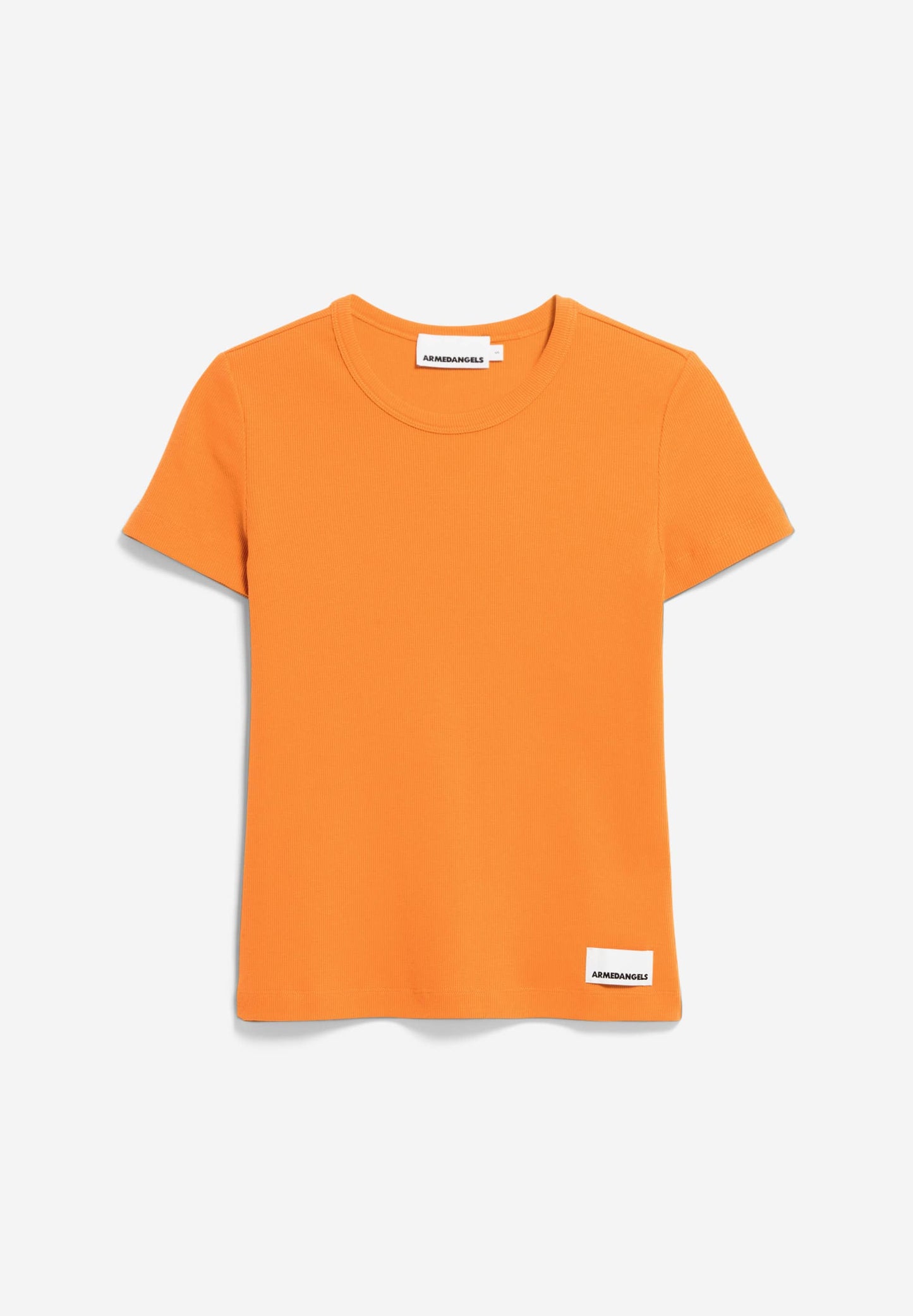 T-shirt en coton bio | orange "kardaa - light tangerine"