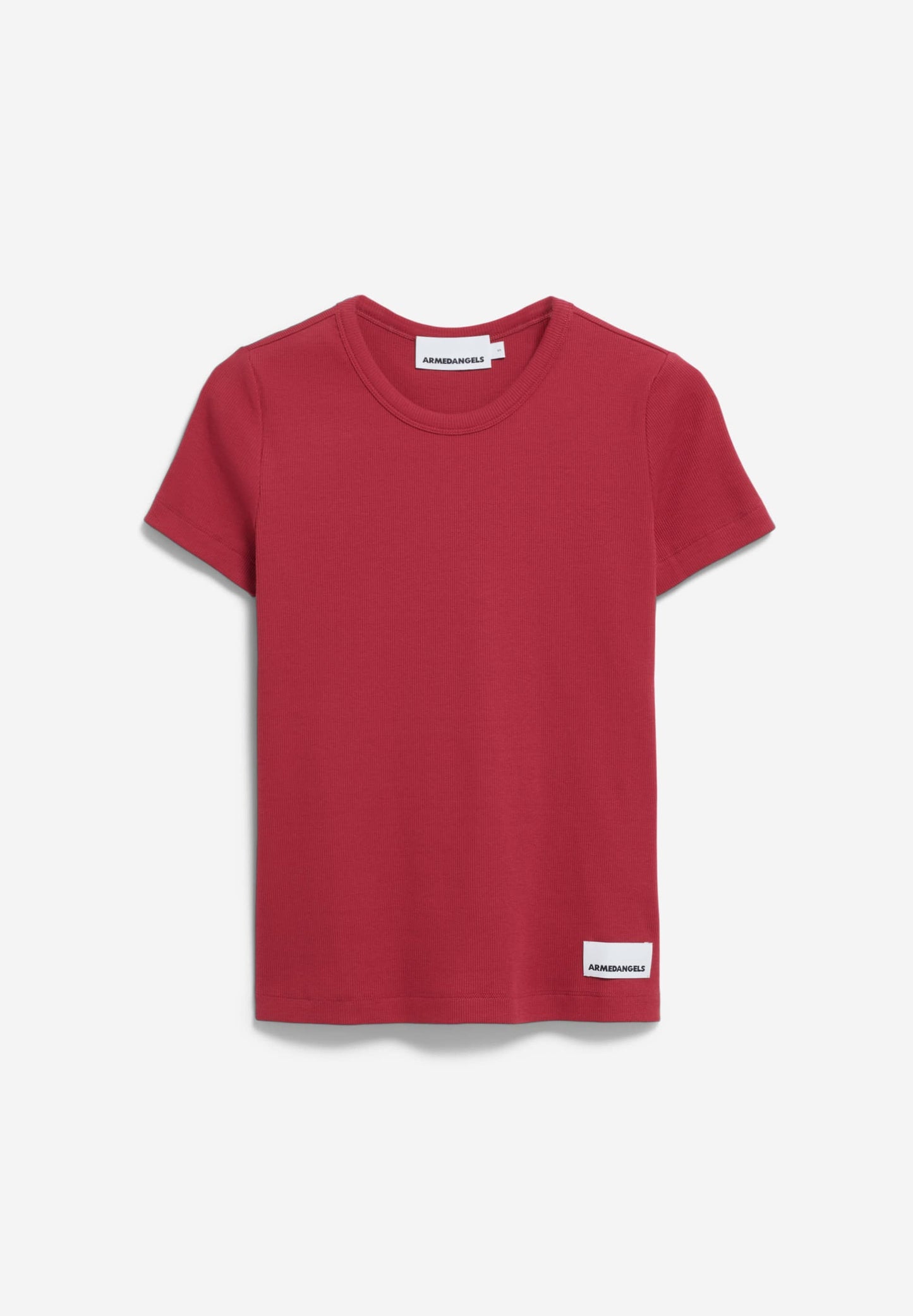T-shirt en coton biologique | rouge "Kardaa - red ash"