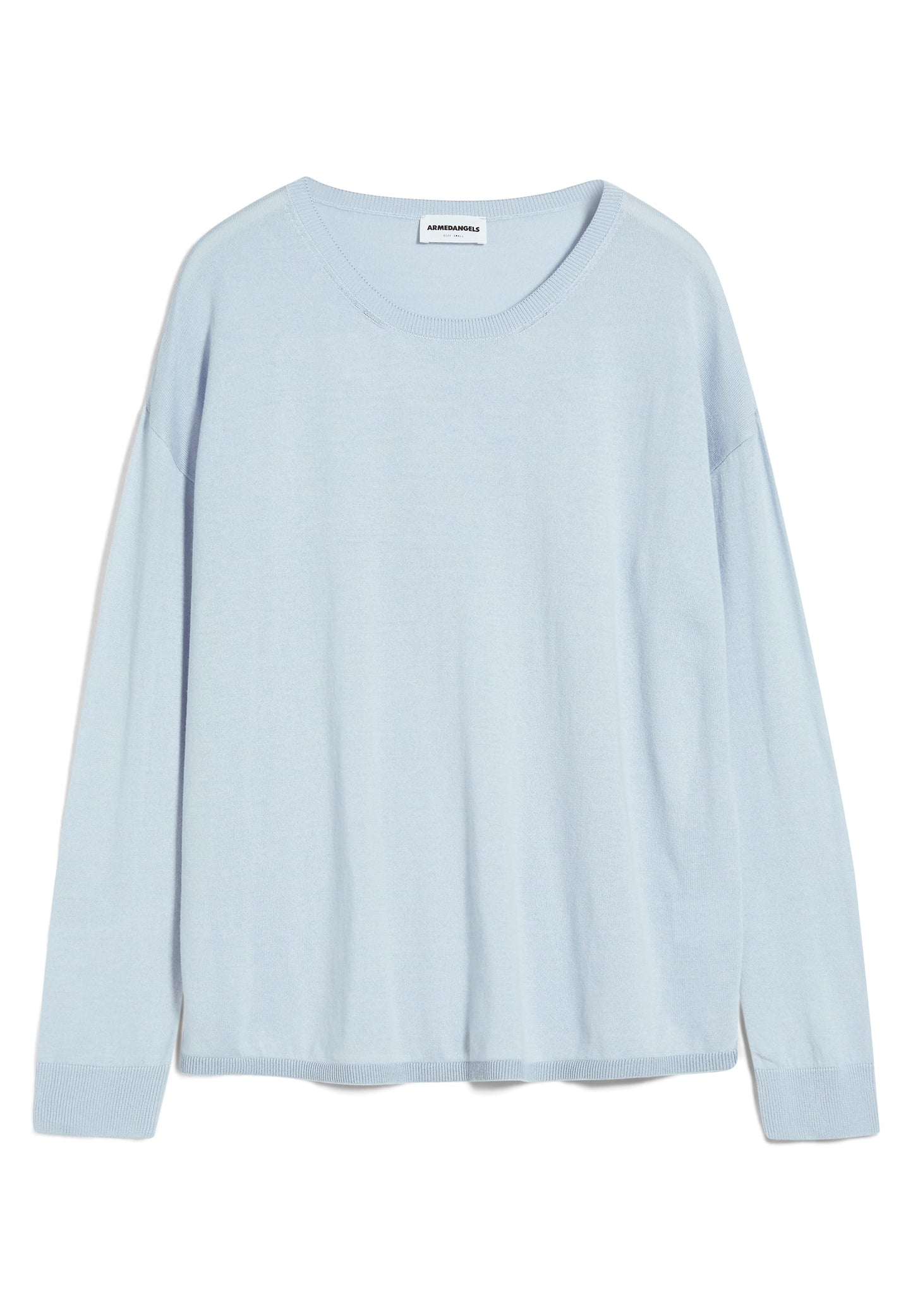 Pull léger bleu ciel en tencel et coton bio - laarni morning sky