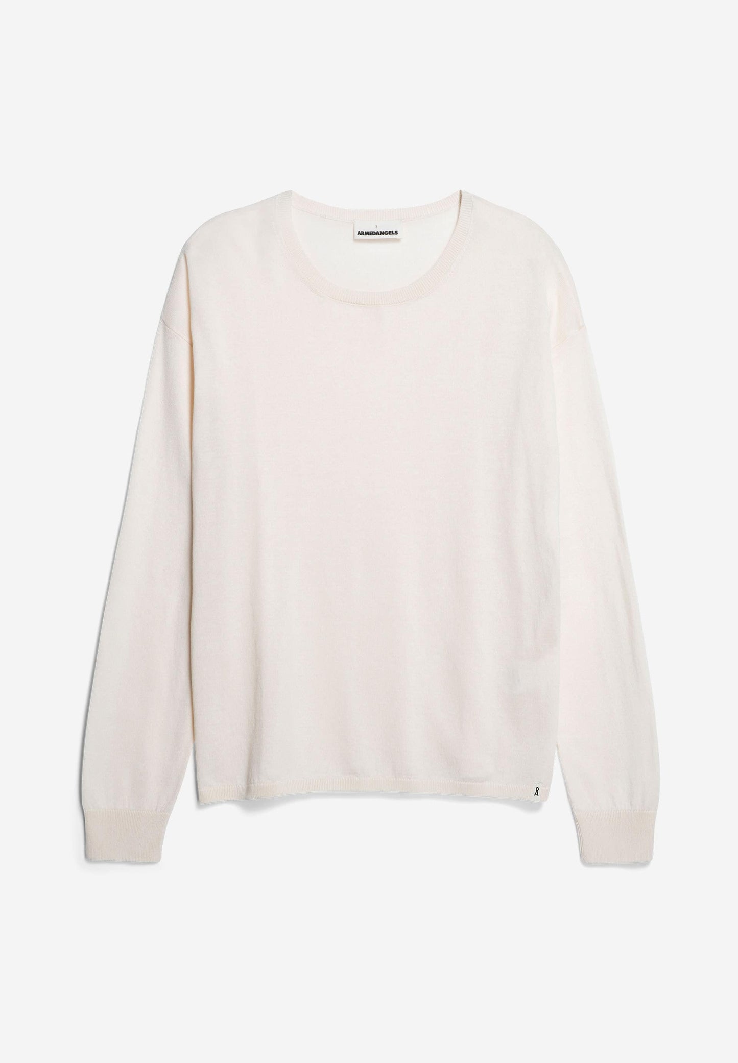 Pull léger en tencel et coton bio | écru "laarni oatmilk"
