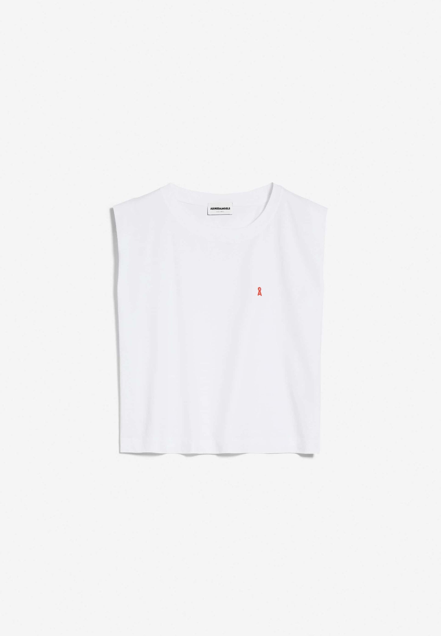 T-shirt blanc en coton bio - maadia white