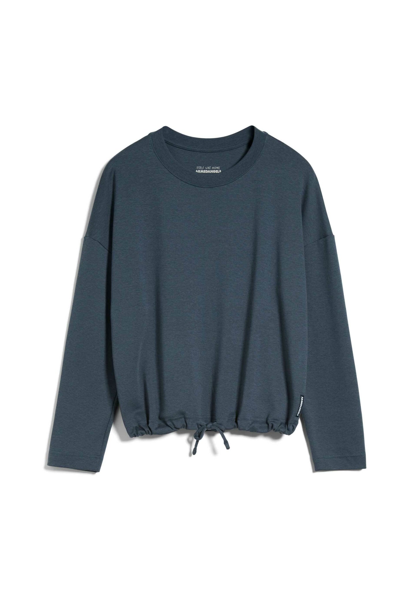Sweat léger bleu nuit en tencel et coton bio - Mailaa indigo