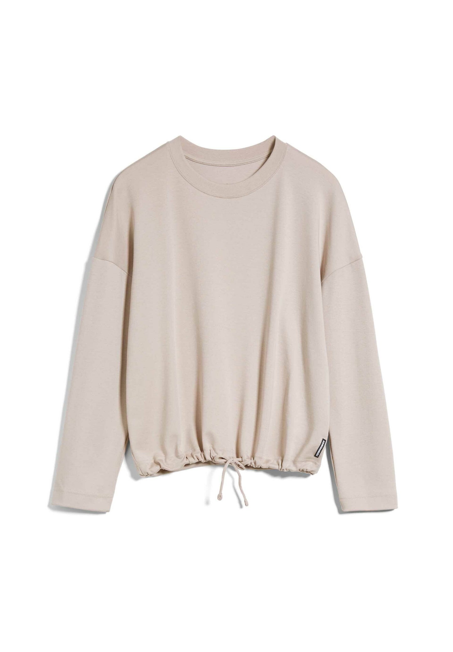 Sweat léger beige en tencel et coton bio - Mailaa light desert