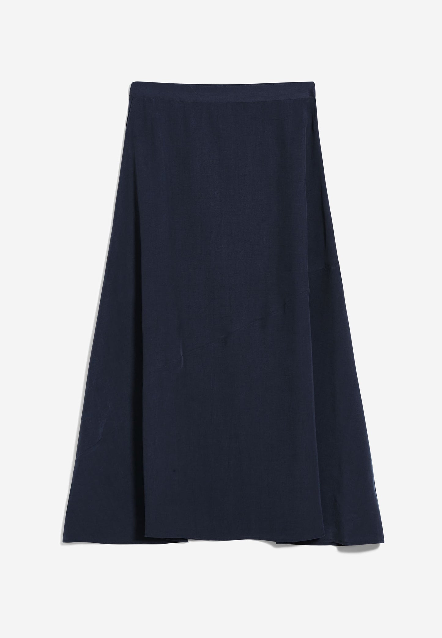 Jupe longue marine en tencel - magaali - night sky