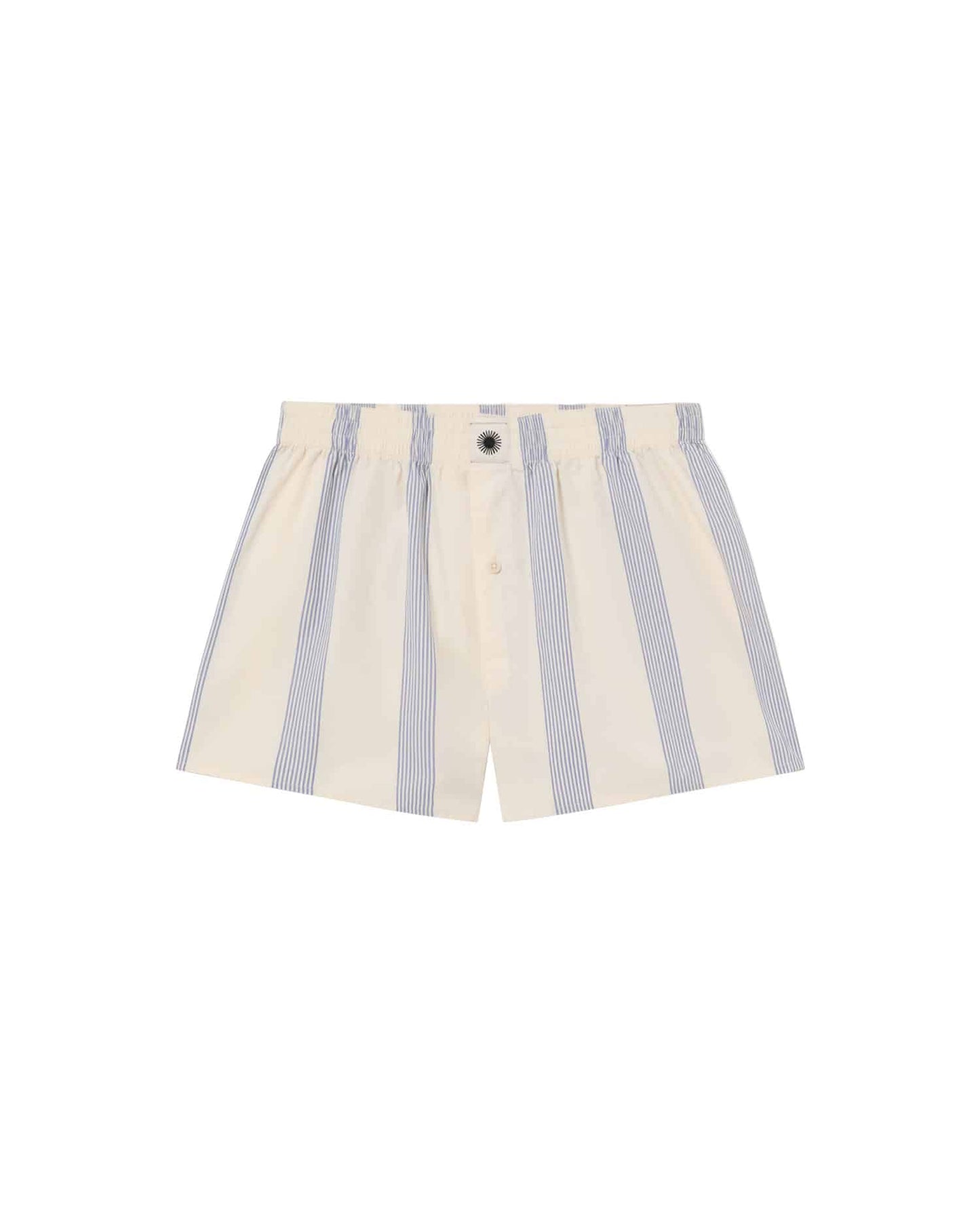Boxer en coton biologique | beige "persian stripes boxer - ecru"