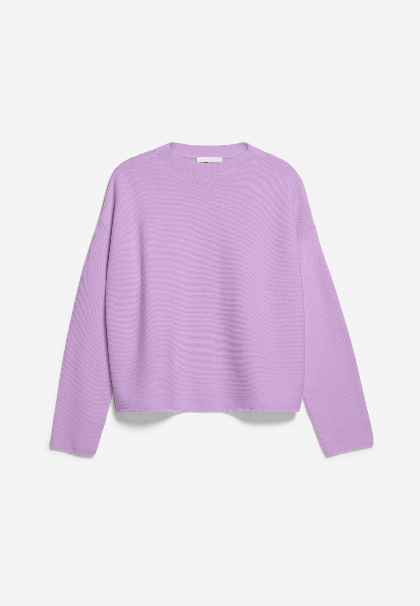 Pull ample en coton bio | Lilas "merinaa links links smart lilac"