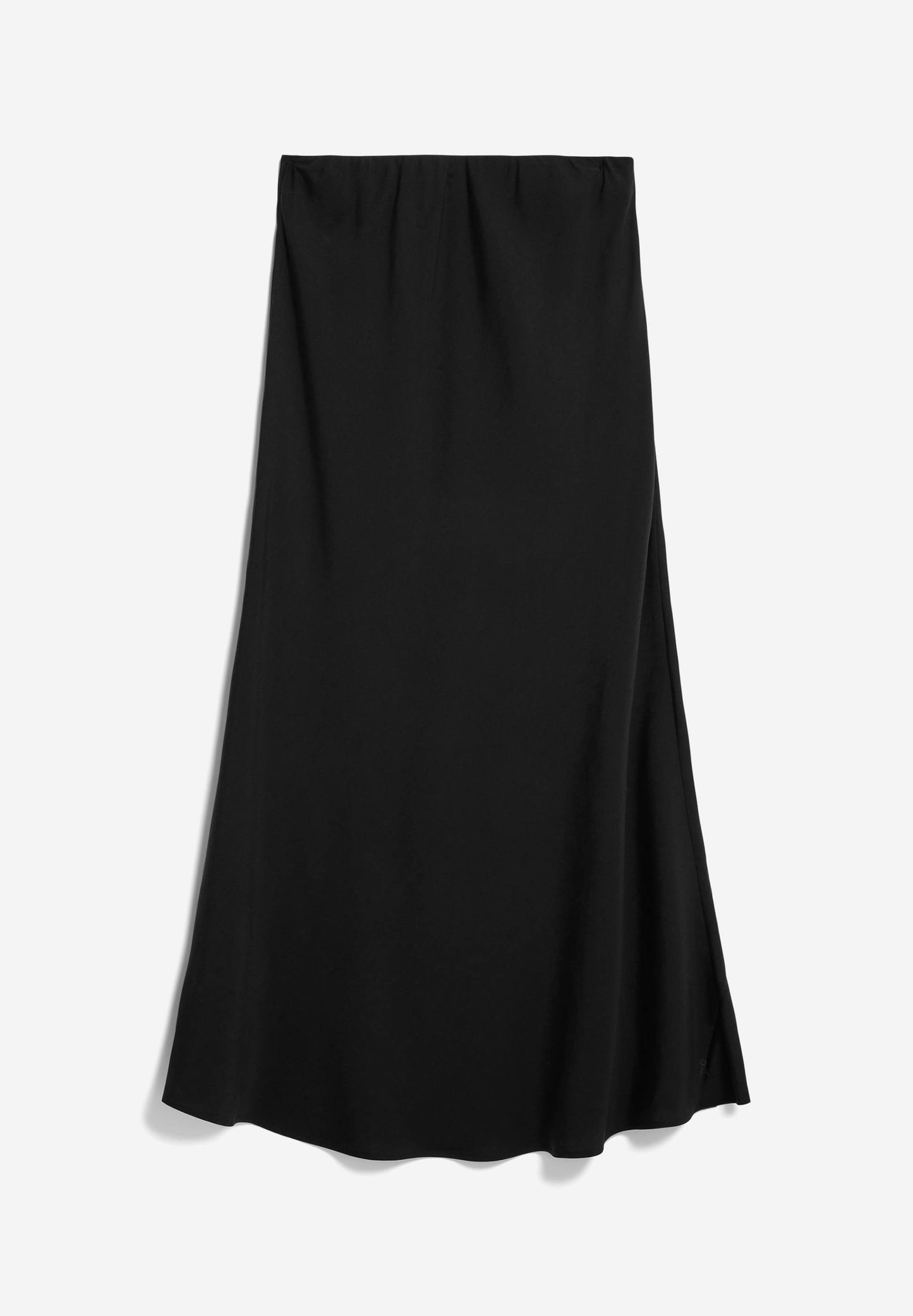 Jupe longue en tencel | noir "milajaana black"