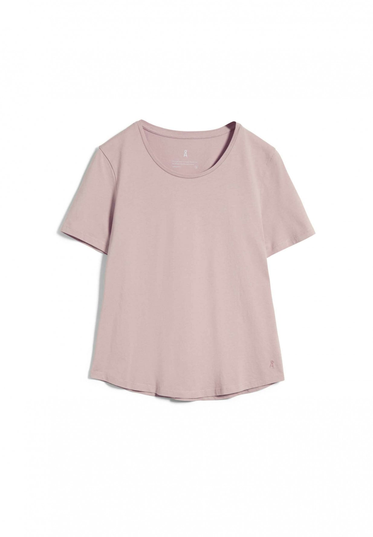 T-shirt rose en coton bio - Minaa kinoko
