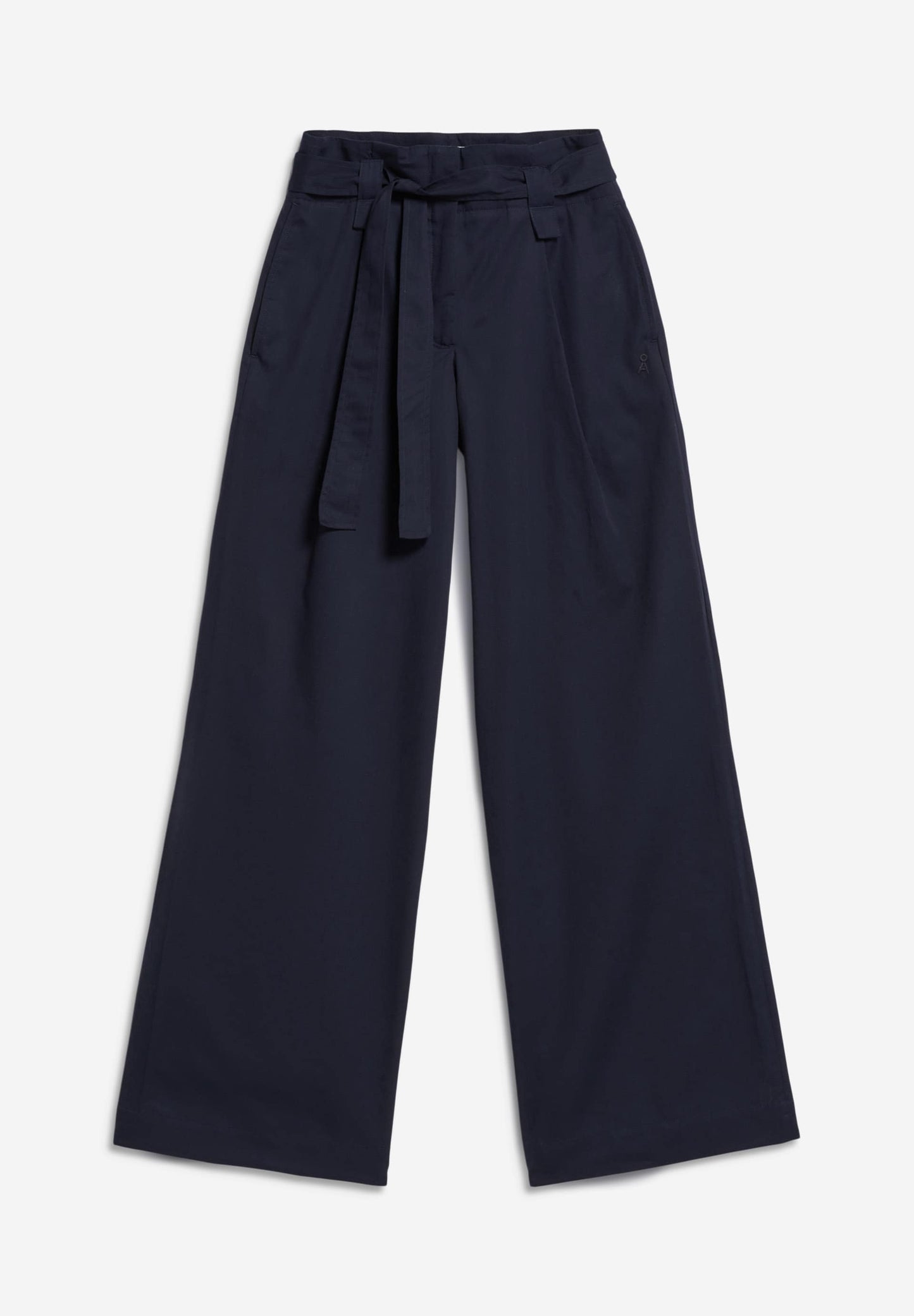 Pantalon ample en coton bio | marine "morenaaja night sky"