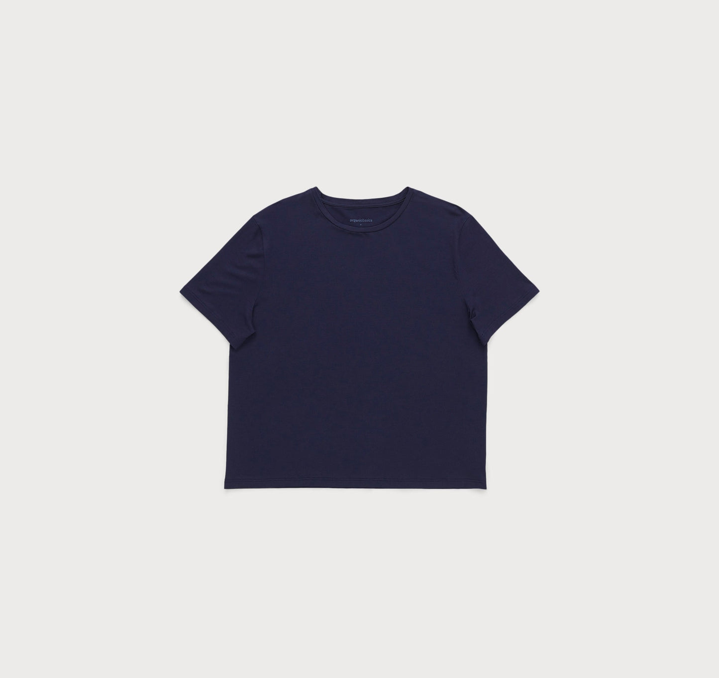T-shirt manches courtes en tencel | marine "navy"