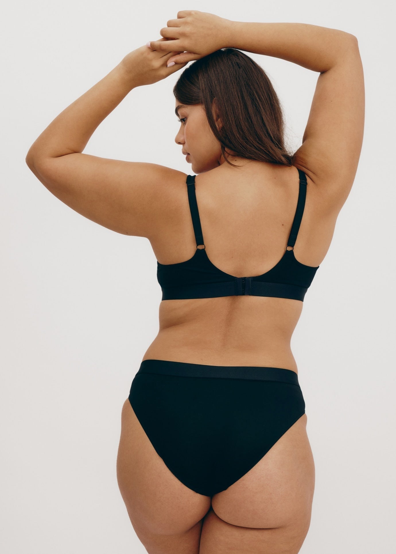 Culotte en tencel | Noir "soft touch briefs black"