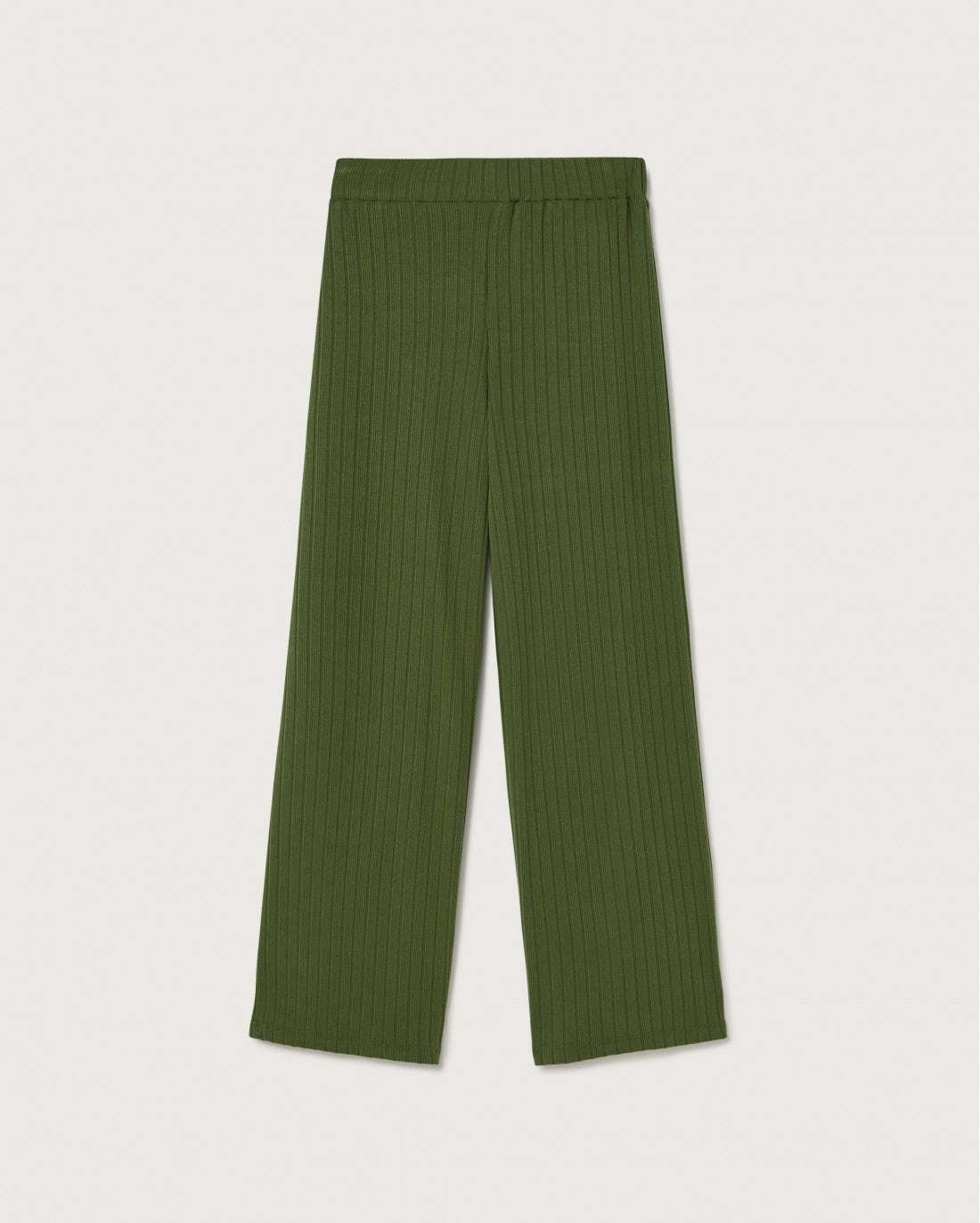Pantalon ample vert en tencel et recyclé - green trash dalia pants