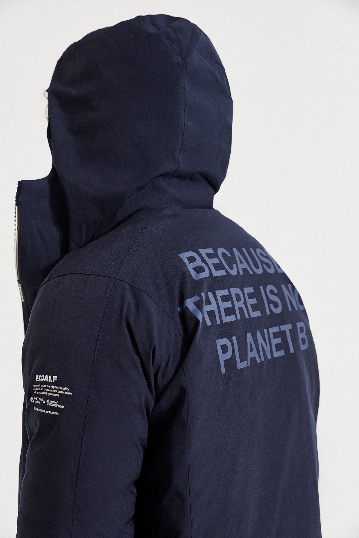 Manteau imperméable marine recyclée - PARIS SAIL