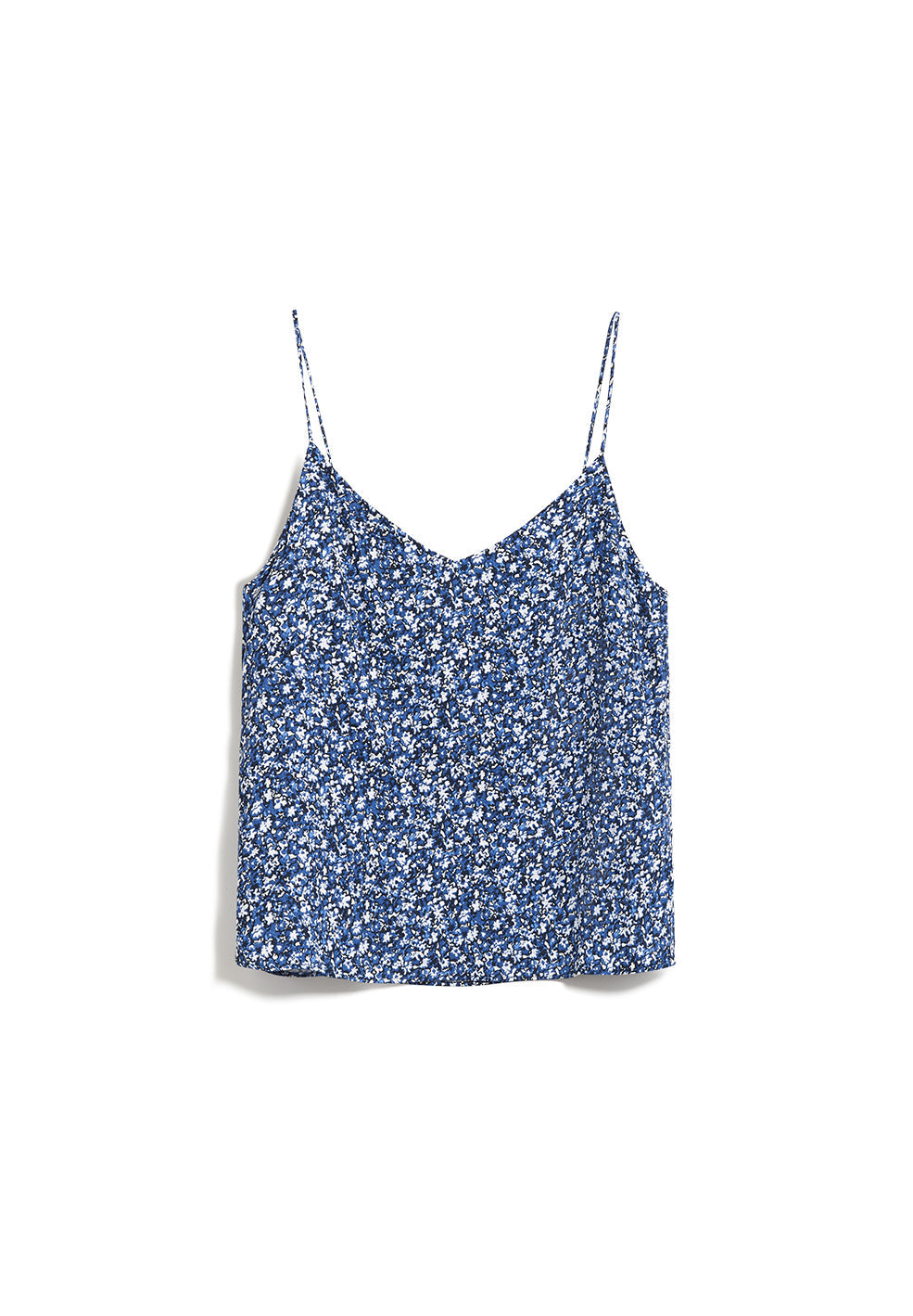 Top bleu à motifs en lenzing - SAADE MIDSUMMER NIGHT