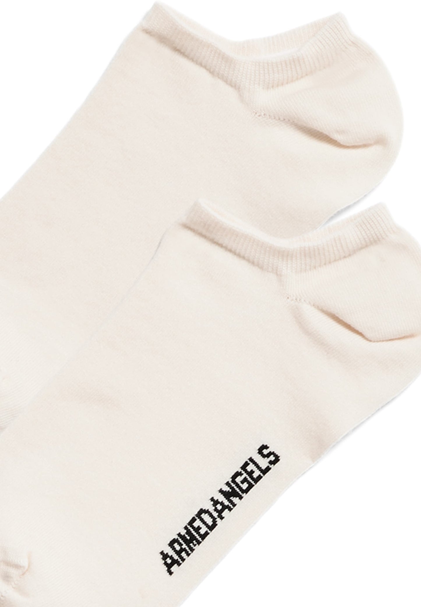 Chaussettes courtes en coton biologique | beige "saalvo - oatmilk"