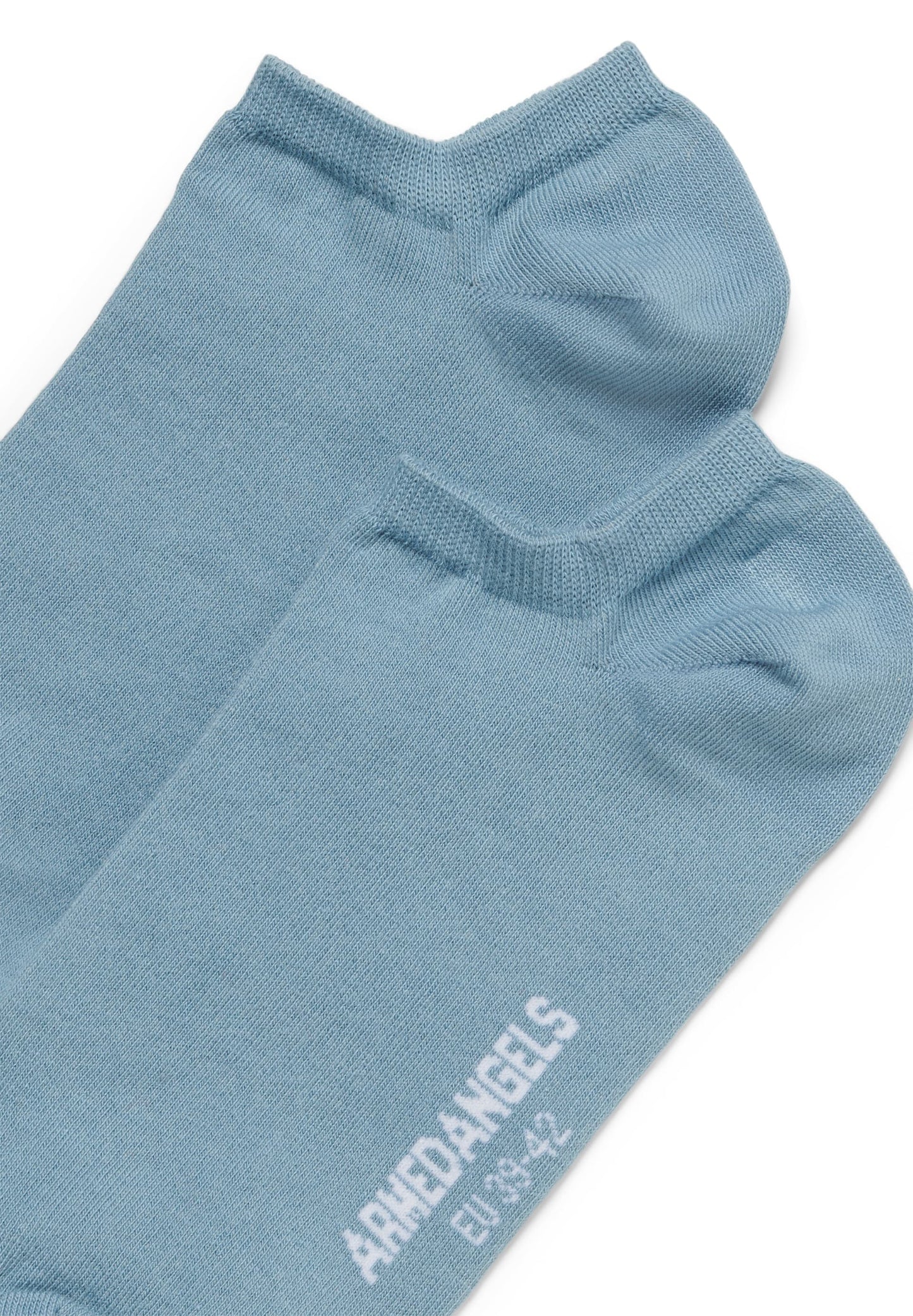 Chaussettes courtes en coton biologique | bleu "saalvo - pigment blue"