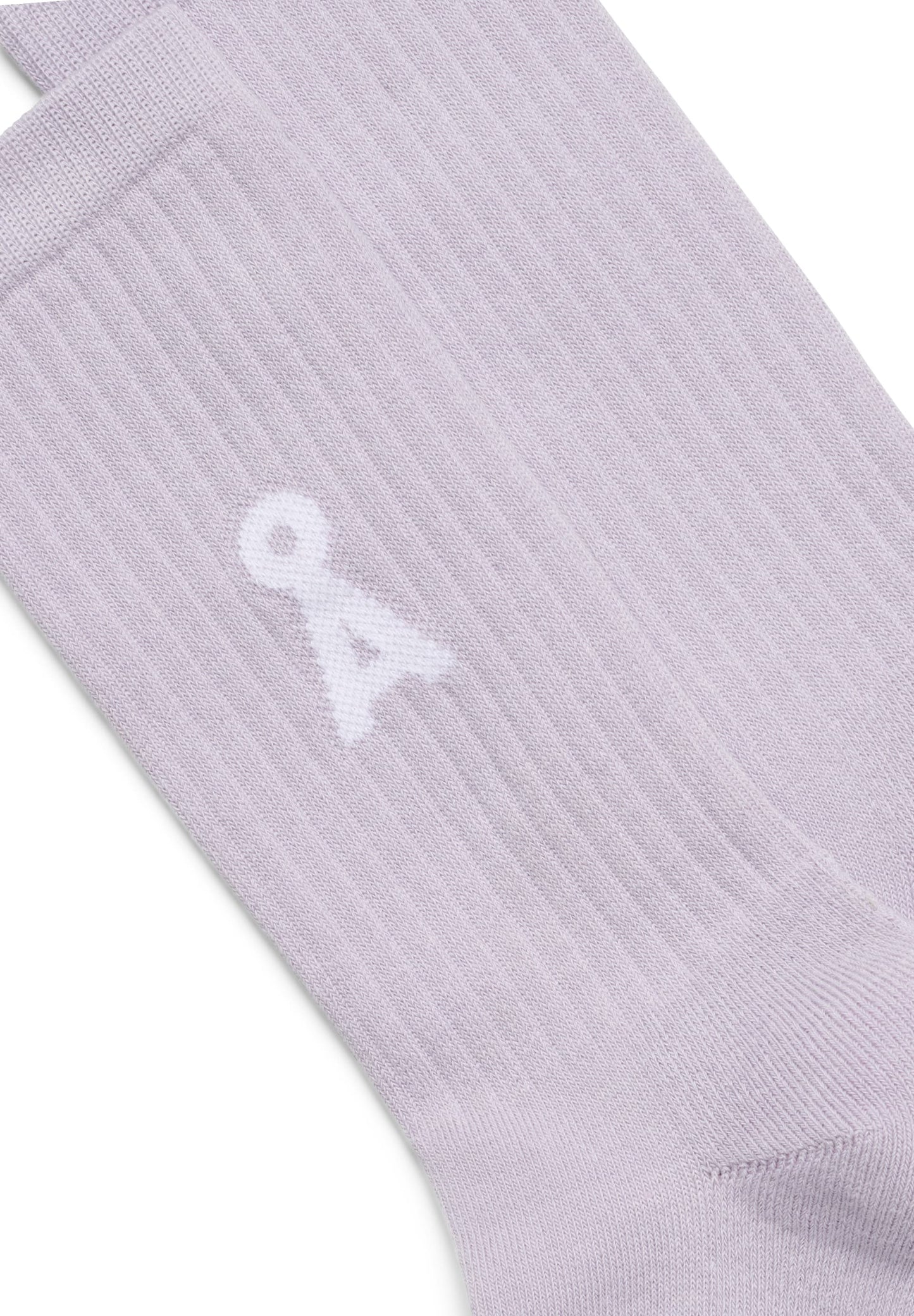 Chaussettes en coton biologique | violet "Saamus bold - soft lilac"