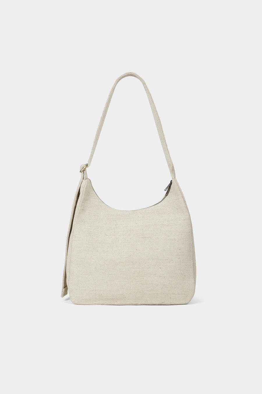 Sac à bandoulière en coton et en jute biologique | beige "hobo claire - jute"